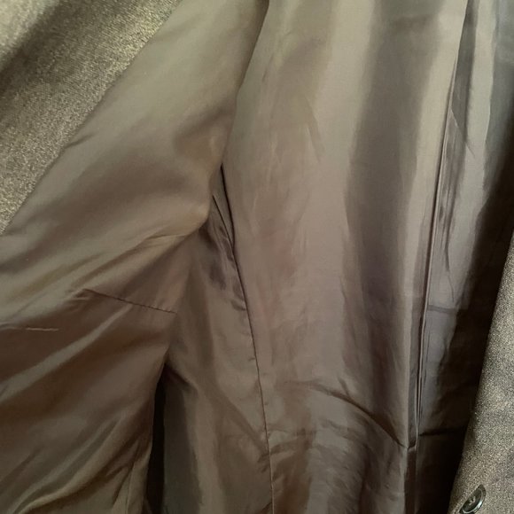 COLDWATER CREEK Women's Blazer. Bronze/brown foil pattern. Size 10. - Picture 5 of 5